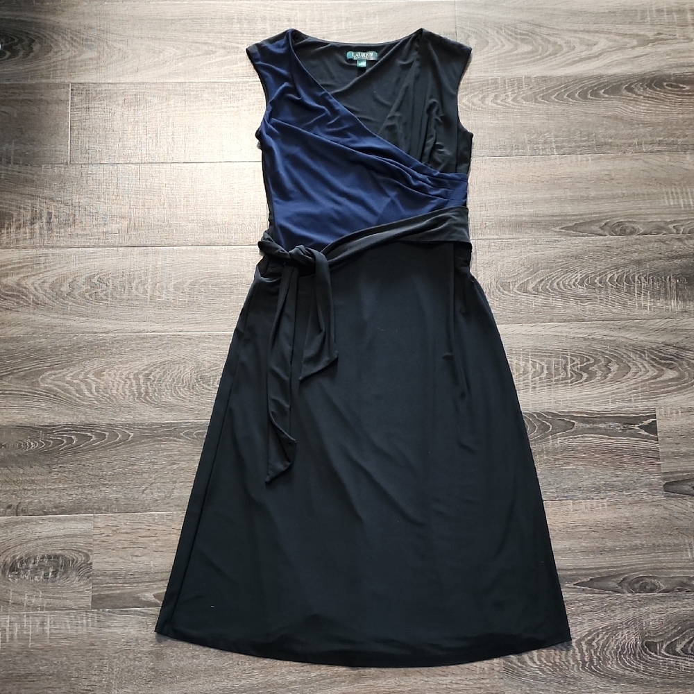 Ralph LAUREN "Dorena" Midi Dress